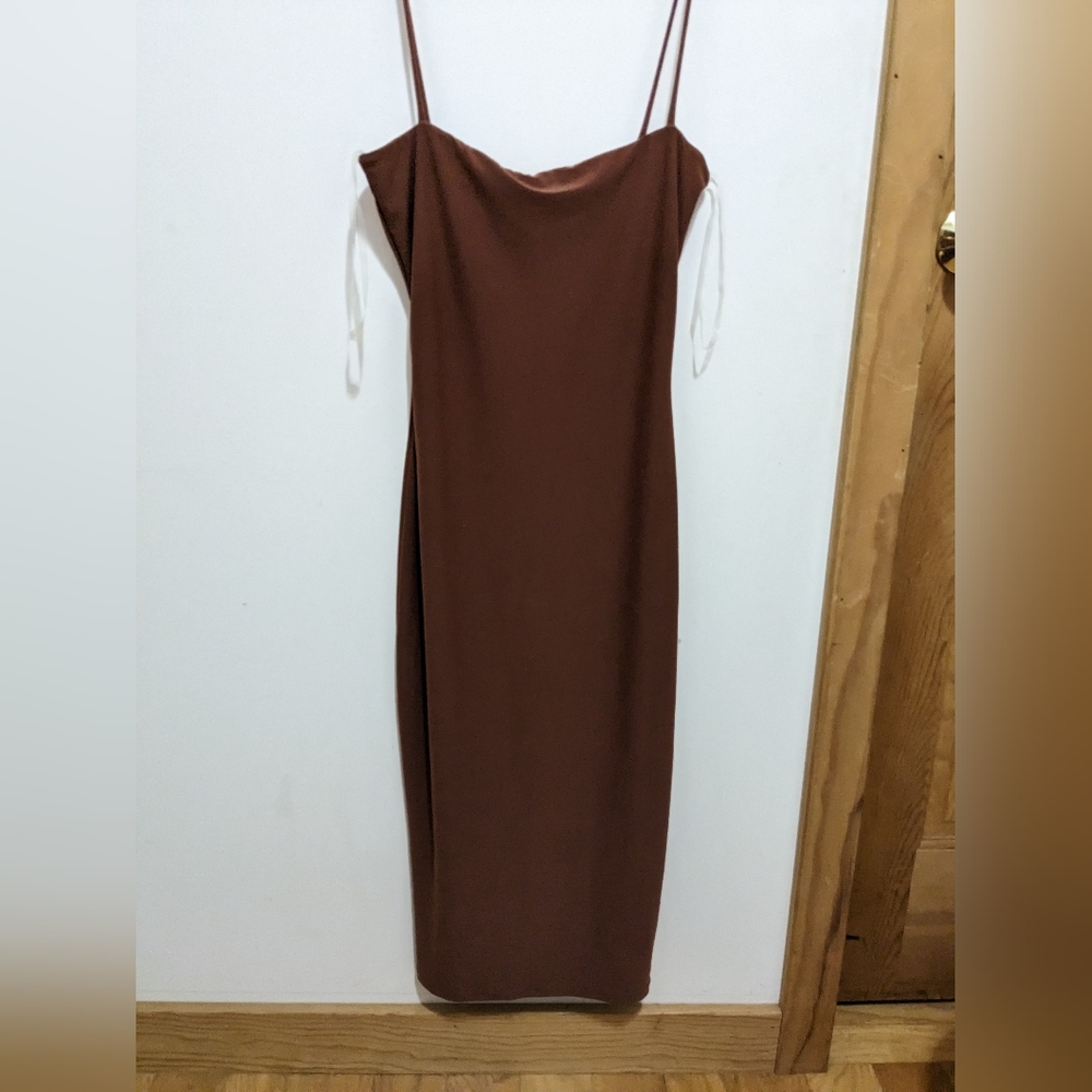 Mauve bodycon dress